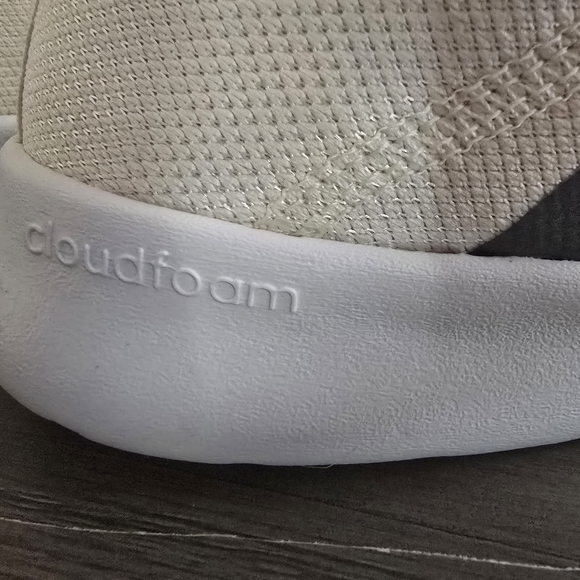 Adidas Cloudfoam Pure 2.0 Women's Running Shoe GX3191 Sneakers Size 10 Off White - Picture 6 of 6